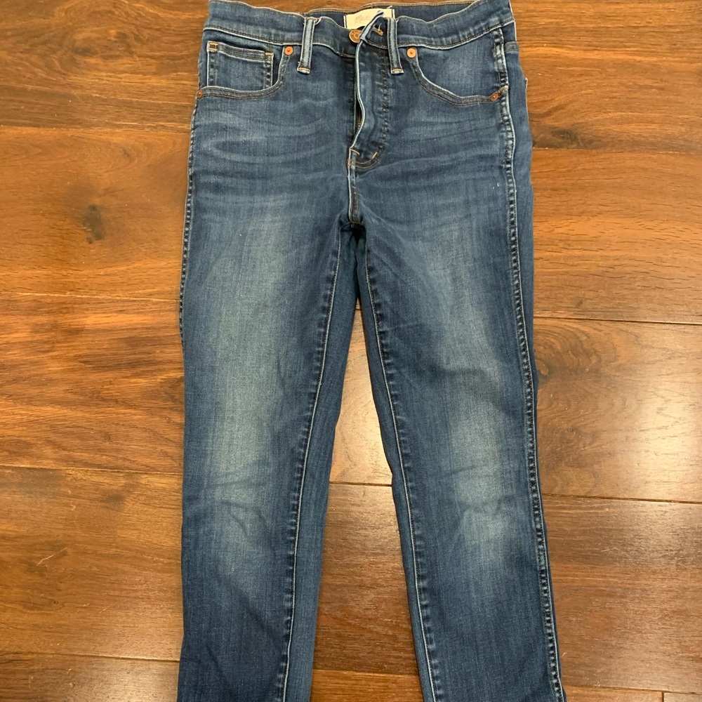 Madewell 10” High Rise Skinny Jeans (size 27)